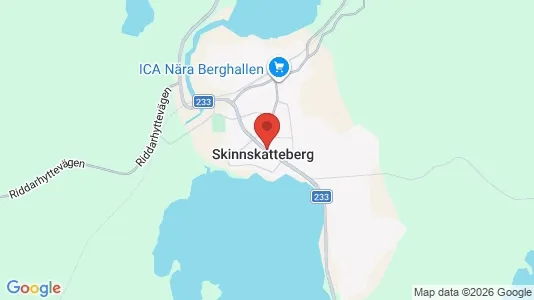 Lägenheter att hyra i Skinnskatteberg - kort over placeringen
