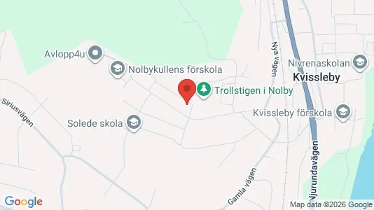 Lägenheter att hyra i Sundsvall - kort over placeringen