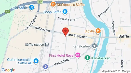 Lägenheter att hyra i Säffle - Bild från Google Street View