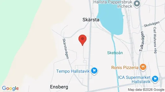Lägenheter att hyra i Norrtälje - kort over placeringen