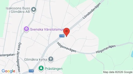 Lägenheter att hyra i Östra Göinge - kort over placeringen