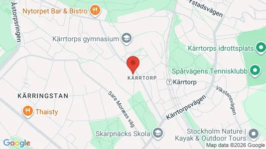Lägenheter att hyra i Söderort - kort over placeringen