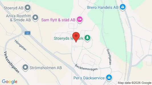 Lägenheter att hyra i Tranås - kort over placeringen