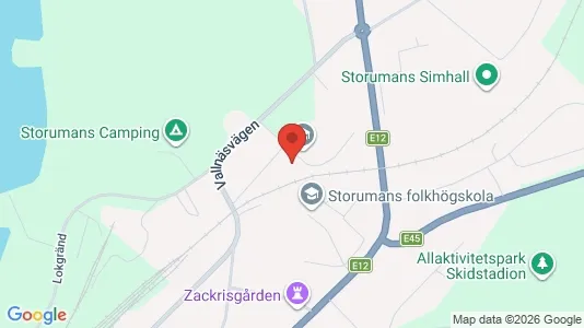 Lägenheter att hyra i Storuman - kort over placeringen