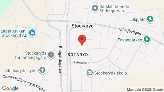 Lägenheter att hyra i Sävsjö - kort over placeringen