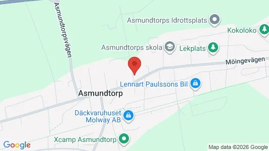 Lägenheter att hyra i Landskrona - kort over placeringen