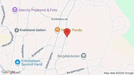 Lägenheter att hyra i Borås - kort over placeringen