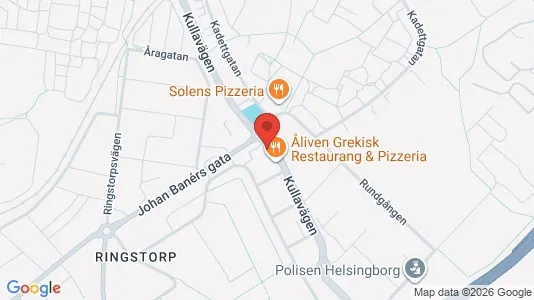 Lägenheter att hyra i Helsingborg - kort over placeringen