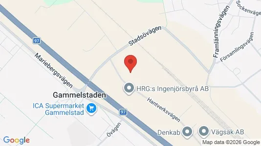 Lägenheter att hyra i Luleå - kort over placeringen