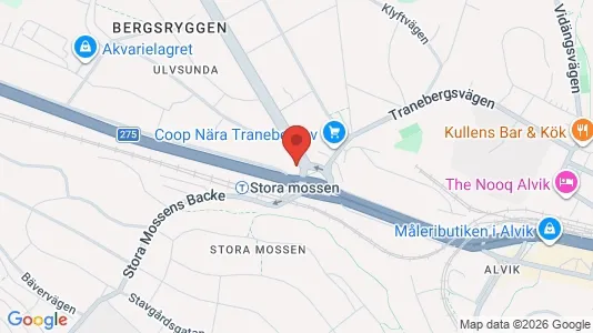Lägenheter att hyra i Västerort - kort over placeringen