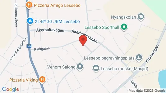 Lägenheter att hyra i Lessebo - Bild från Google Street View