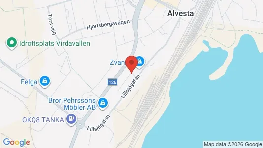 Lägenheter att hyra i Alvesta - Bild från Google Street View