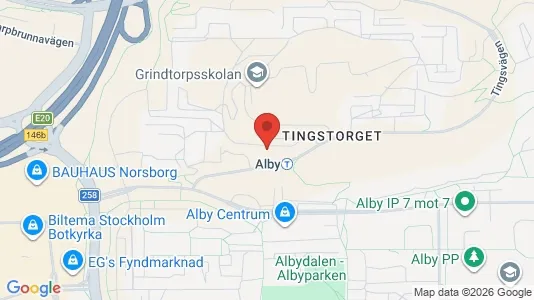 Lägenheter att hyra i Botkyrka - kort over placeringen