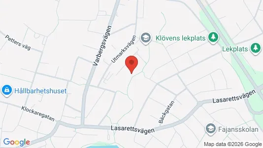 Lägenheter att hyra i Falkenberg - kort over placeringen