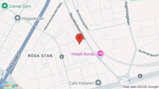 Lägenheter att hyra i Norrköping - kort over placeringen