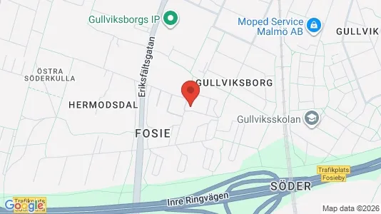 Lägenheter att hyra i Fosie - kort over placeringen