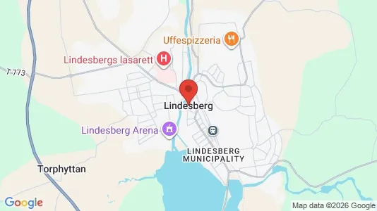 Lägenheter att hyra i Lindesberg - kort over placeringen