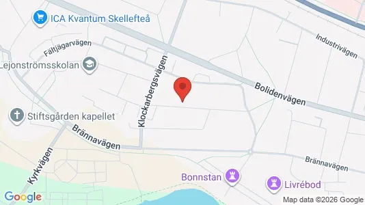 Lägenheter att hyra i Skellefteå - Bild från Google Street View