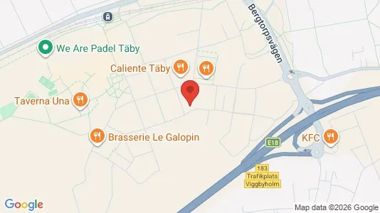 Lägenheter att hyra i Täby - kort over placeringen