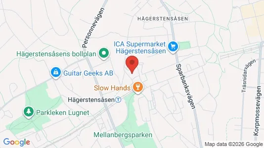 Lägenheter att hyra i Söderort - kort over placeringen