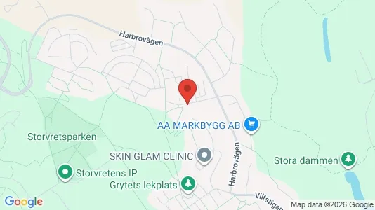 Rum att hyra i Botkyrka - kort over placeringen