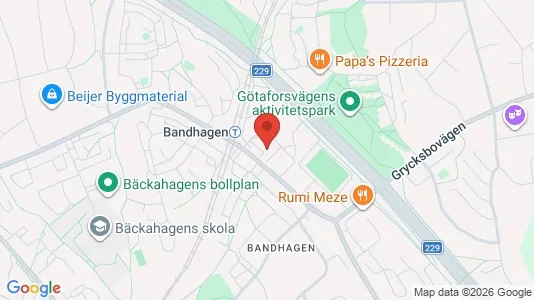 Lägenheter att hyra i Söderort - kort over placeringen