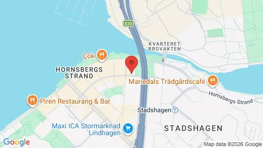 Lägenheter att hyra i Kungsholmen - kort over placeringen