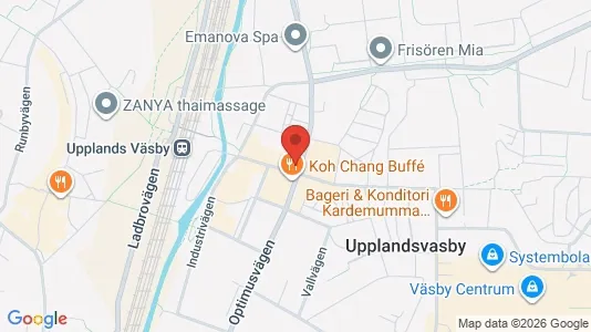 Lägenheter att hyra i Upplands Väsby - kort over placeringen