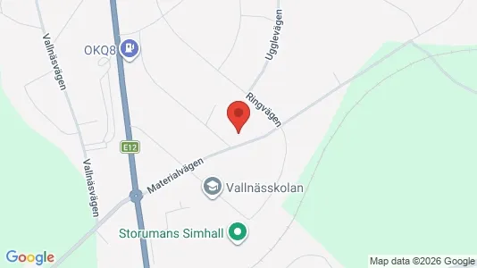 Lägenheter att hyra i Storuman - kort over placeringen