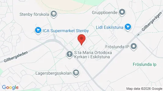 Lägenheter att hyra i Eskilstuna - kort over placeringen