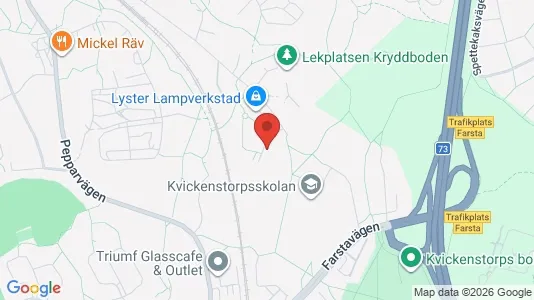 Lägenheter att hyra i Söderort - kort over placeringen