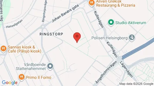 Lägenheter att hyra i Helsingborg - kort over placeringen