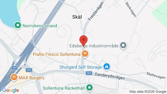 Lägenheter att hyra i Sollentuna - kort over placeringen