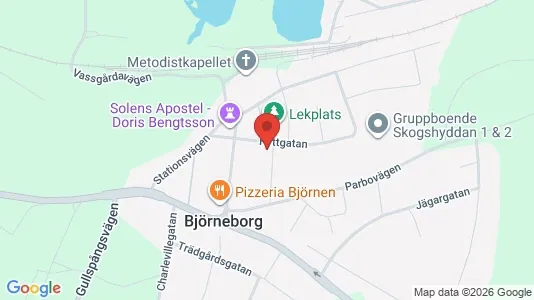 Lägenheter att hyra i Kristinehamn - kort over placeringen