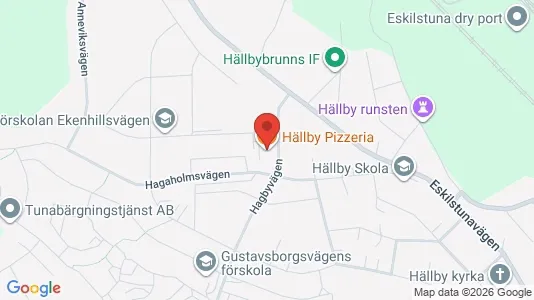 Lägenheter att hyra i Eskilstuna - kort over placeringen