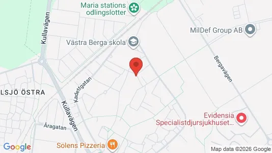 Lägenheter att hyra i Helsingborg - kort over placeringen