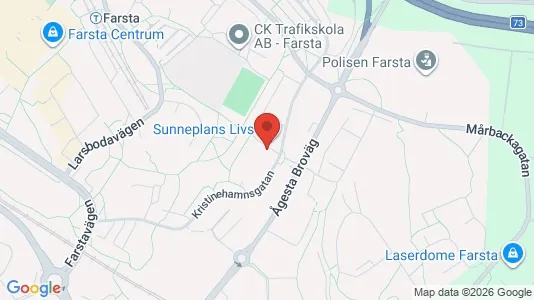Lägenheter att hyra i Söderort - kort over placeringen