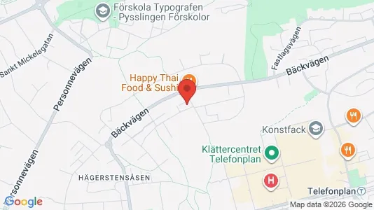 Lägenheter att hyra i Söderort - kort over placeringen