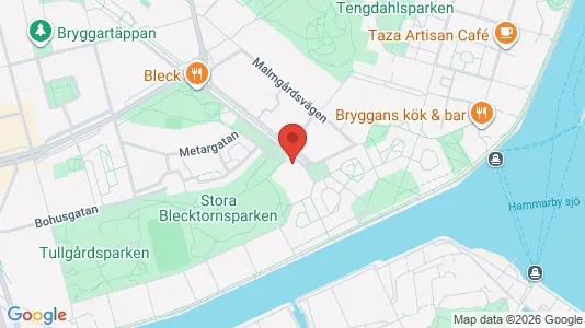 Lägenheter att hyra i Södermalm - kort over placeringen