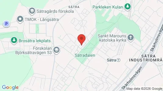 Lägenheter att hyra i Söderort - kort over placeringen