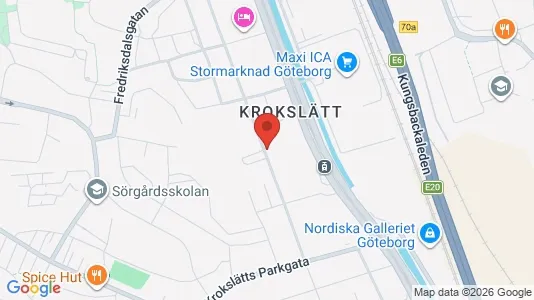 Lägenheter att hyra i Örgryte-Härlanda - kort over placeringen