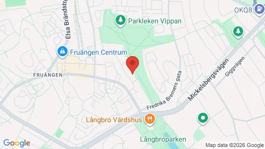 Lägenheter att hyra i Söderort - kort over placeringen