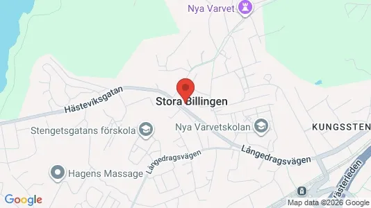 Lägenheter att hyra i Göteborg Västra - kort over placeringen