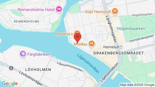 Lägenheter att hyra i Södermalm - kort over placeringen