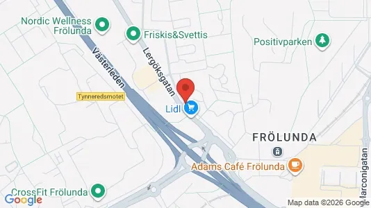 Lägenheter att hyra i Askim-Frölunda-Högsbo - kort over placeringen