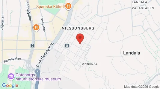 Lägenheter att hyra i Göteborg Centrum - kort over placeringen