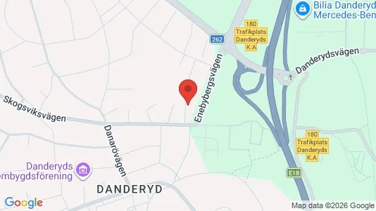 Lägenheter att hyra i Danderyd - kort over placeringen