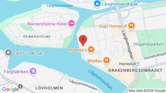 Lägenheter att hyra i Södermalm - kort over placeringen