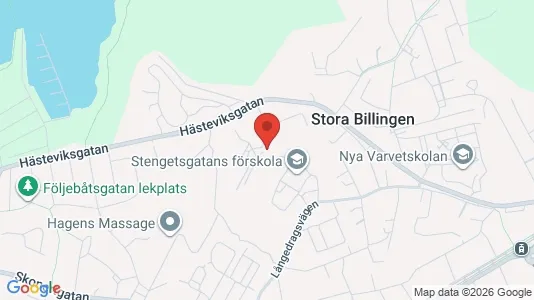 Lägenheter att hyra i Göteborg Västra - kort over placeringen