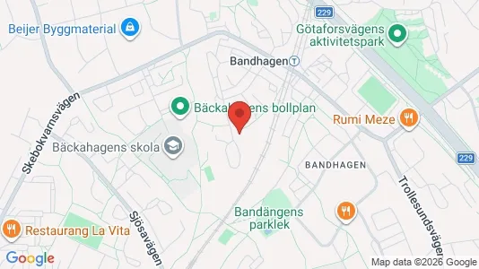 Lägenheter att hyra i Söderort - kort over placeringen